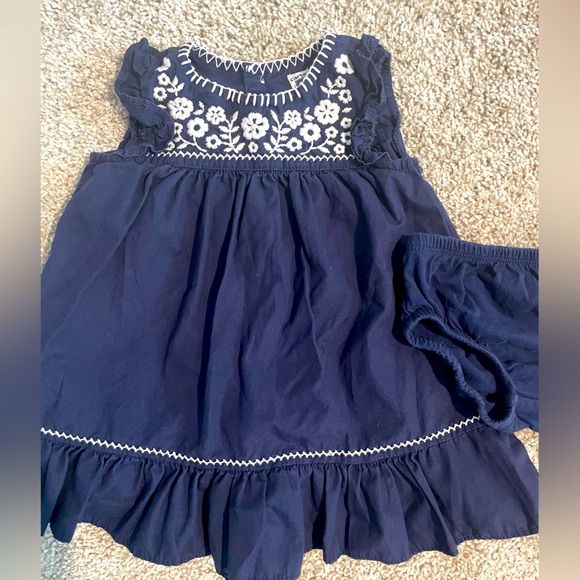 Baby girl summer sun dresses Gap, Janie & Jack, Carters lot of 5 size 0-9 months - Picture 11 of 14